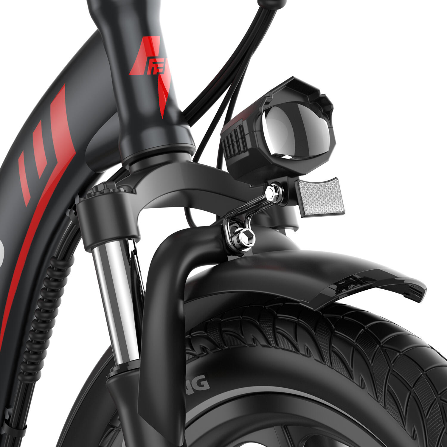 FAFREES F20+ 20" Fat Tire E-bike met 20Ah accu, Shimano 7 versnellingen 7/7