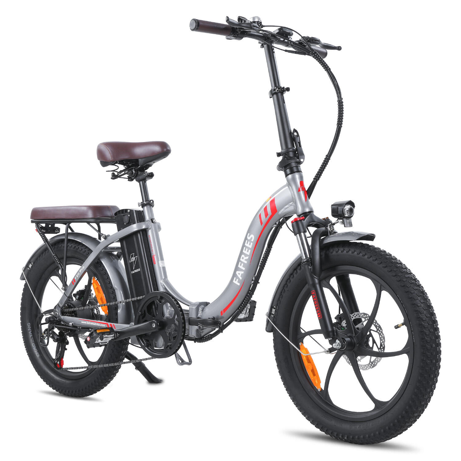 F20 Pro Stadt-Elektrofahrrad 36V 20Ah 20-Zoll-Reifen 2/6