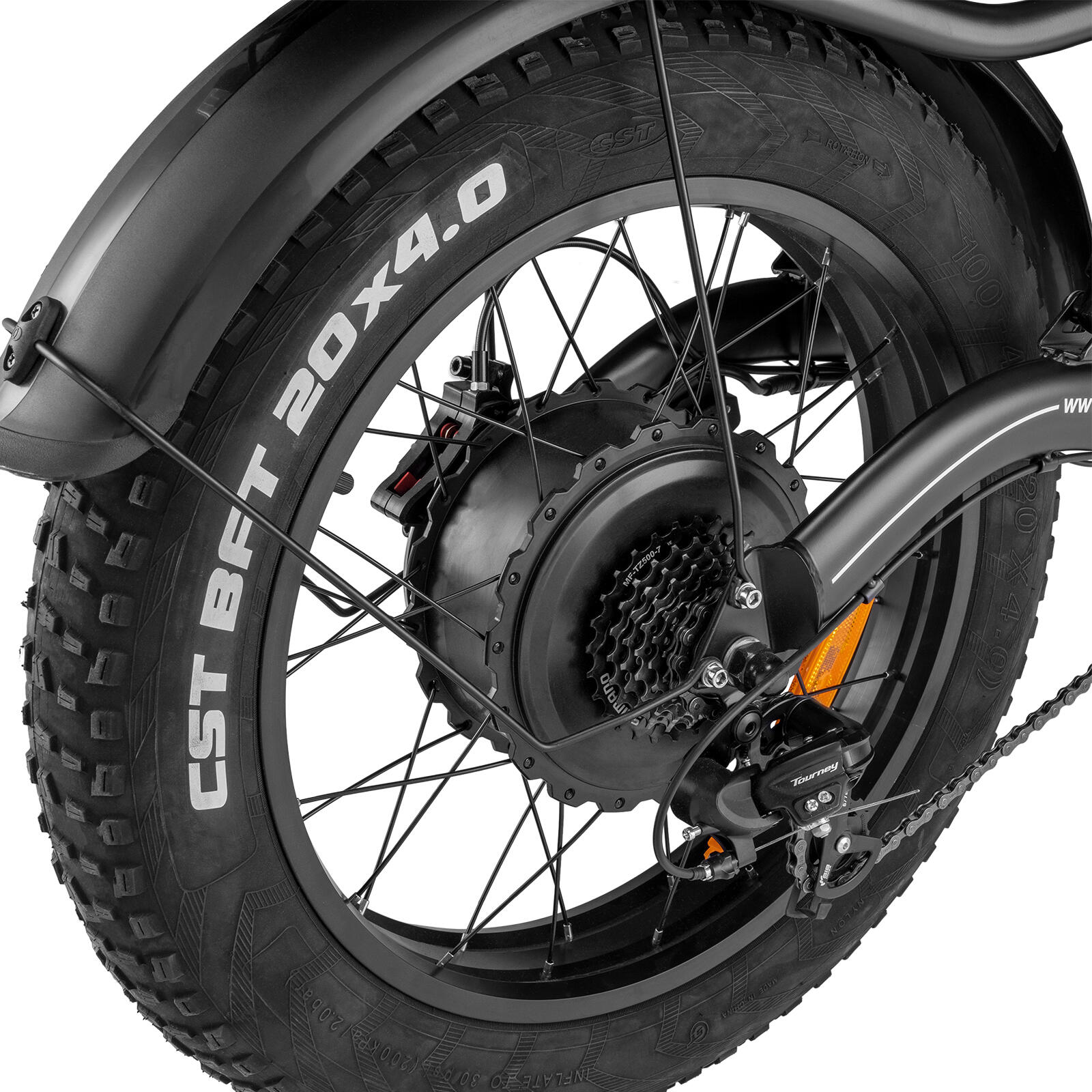Bicicleta eléctrica plegable Fafrees F20 X-Max con batería de 48 V y 30 AH 3/7