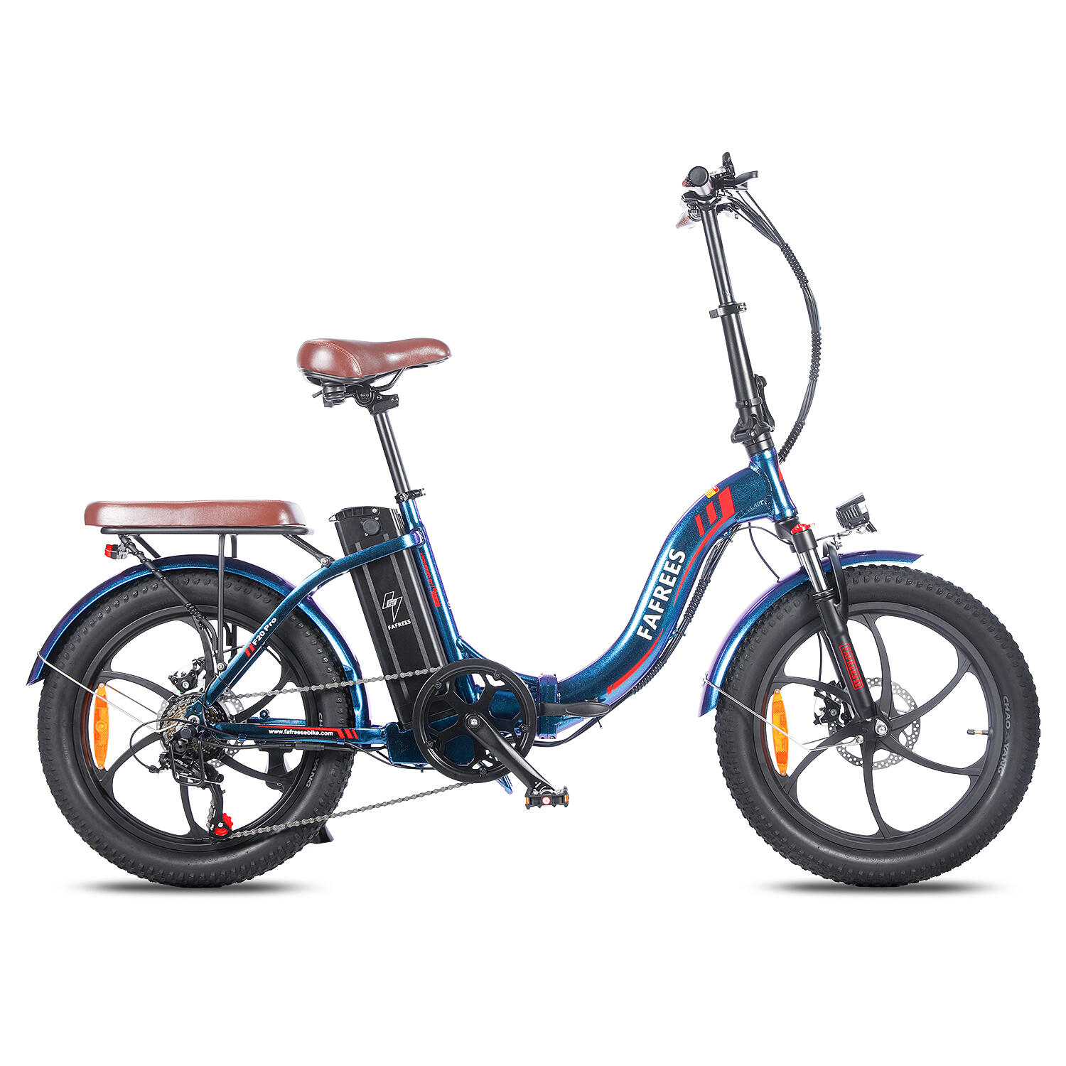 F20 Pro Bicicleta eléctrica urbana 36V 20Ah neumático 20 pulgadas 4/6