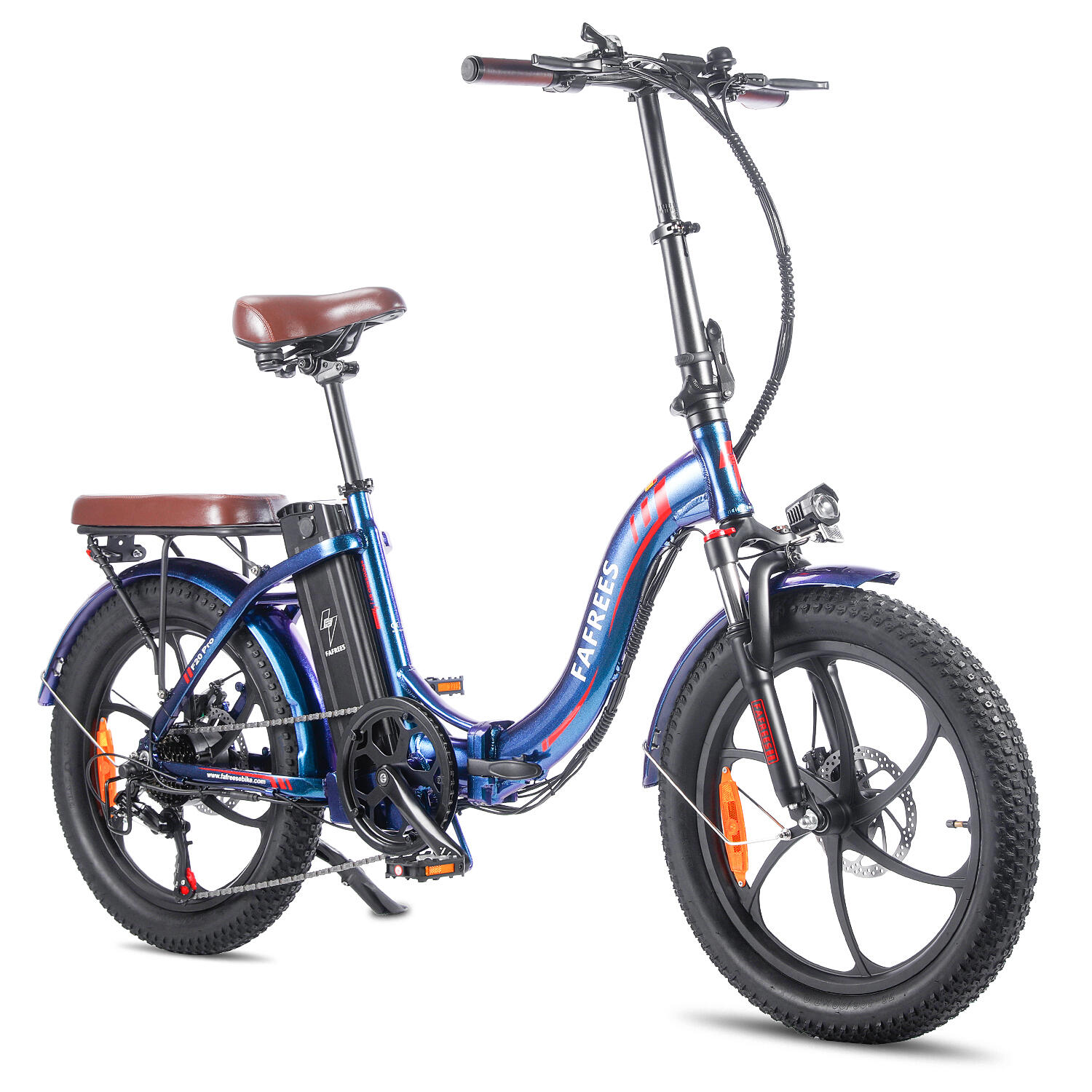 Fafrees - Vélo Électrique De Ville Fafrees F20 Pro - Moteur 250 W - Batterie 36 V 18 Ah - Vélo Pliant - Bleu - Decathlon