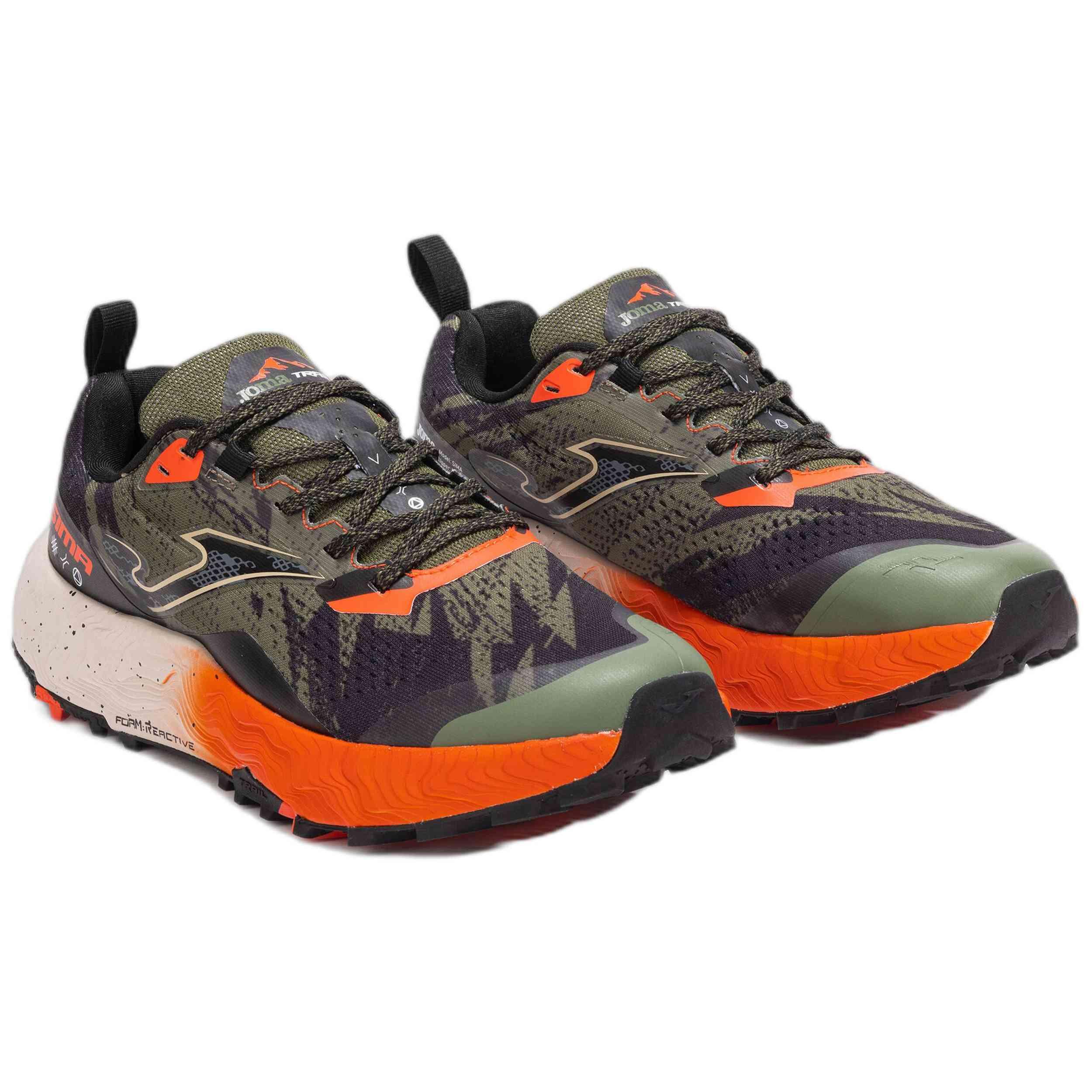 Zapatillas Trail Hombre Joma Sima 2523 Verde Resistentes-TKSIMW2523 2/6