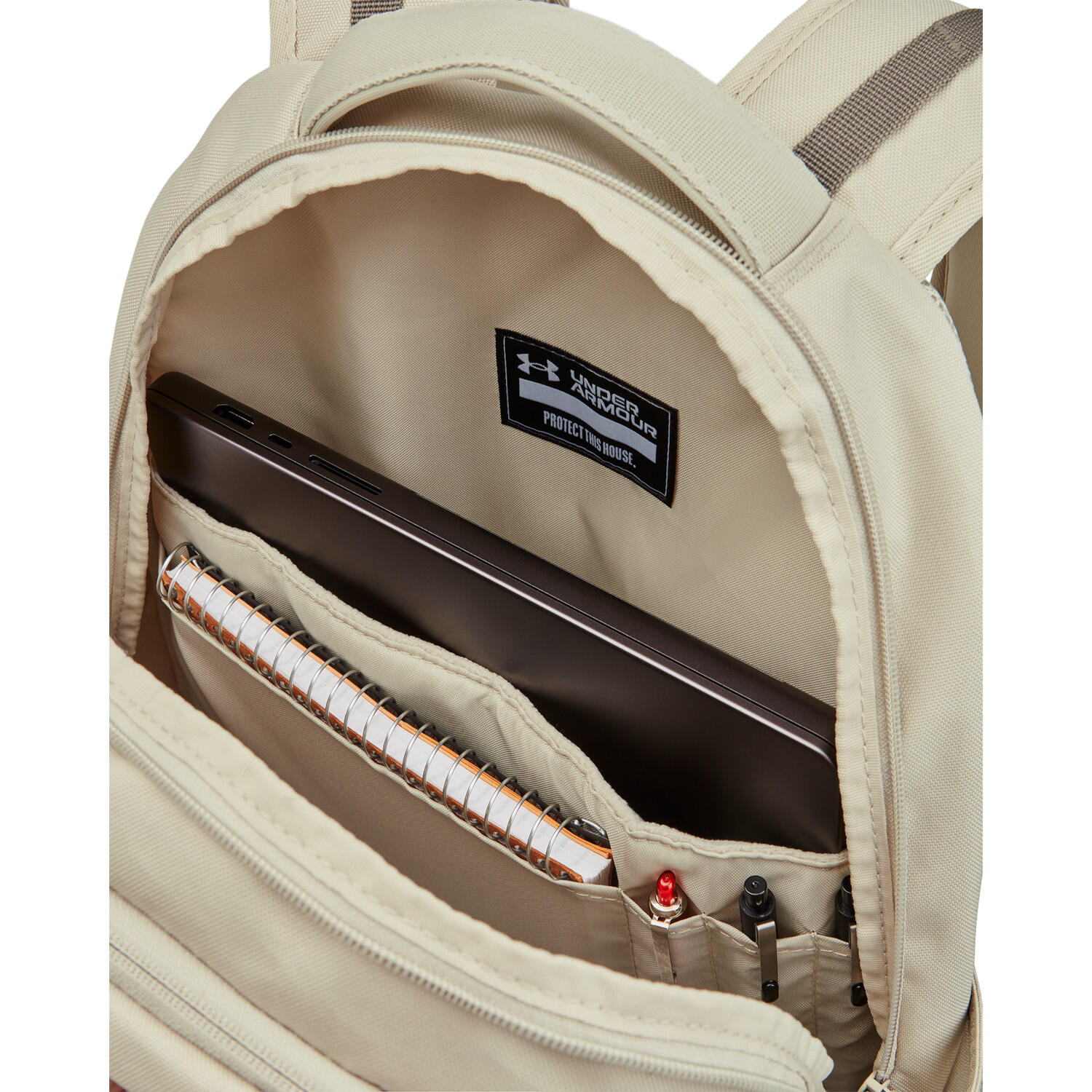 Sac à dos Under Armour Hustle 6.0 Beige 5/6