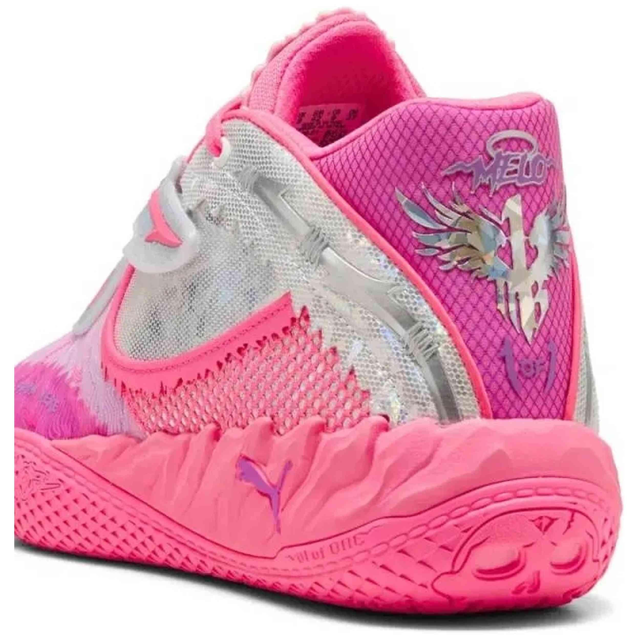 Tênis de basquete Puma modelo 312249-01 para garotas 5/5