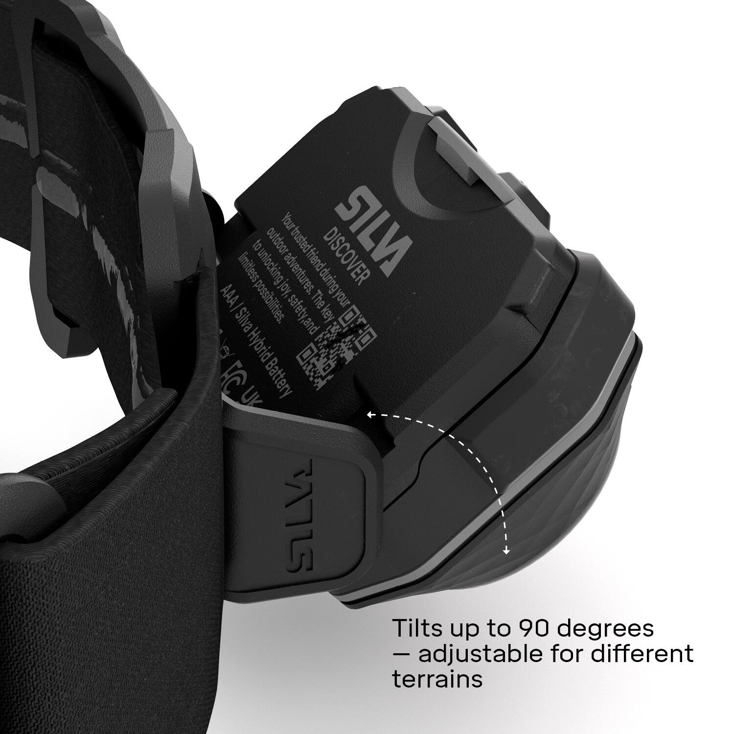 Hiking Head Torch 500LM von Silva – Wasserfest, Hybrid-Technologie 6/7