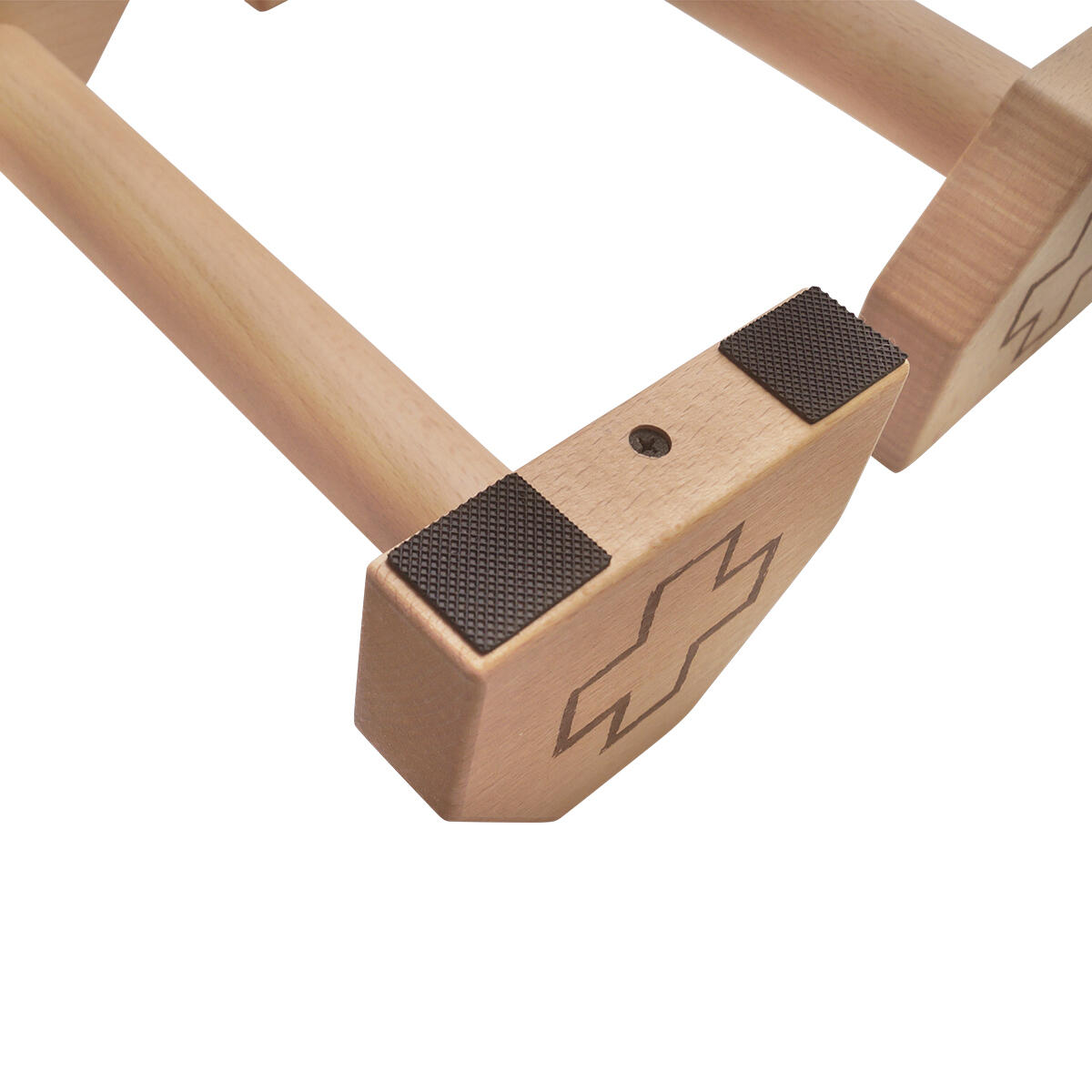 Parallettes en bois GladiatorFit (lot de 2) 3/4