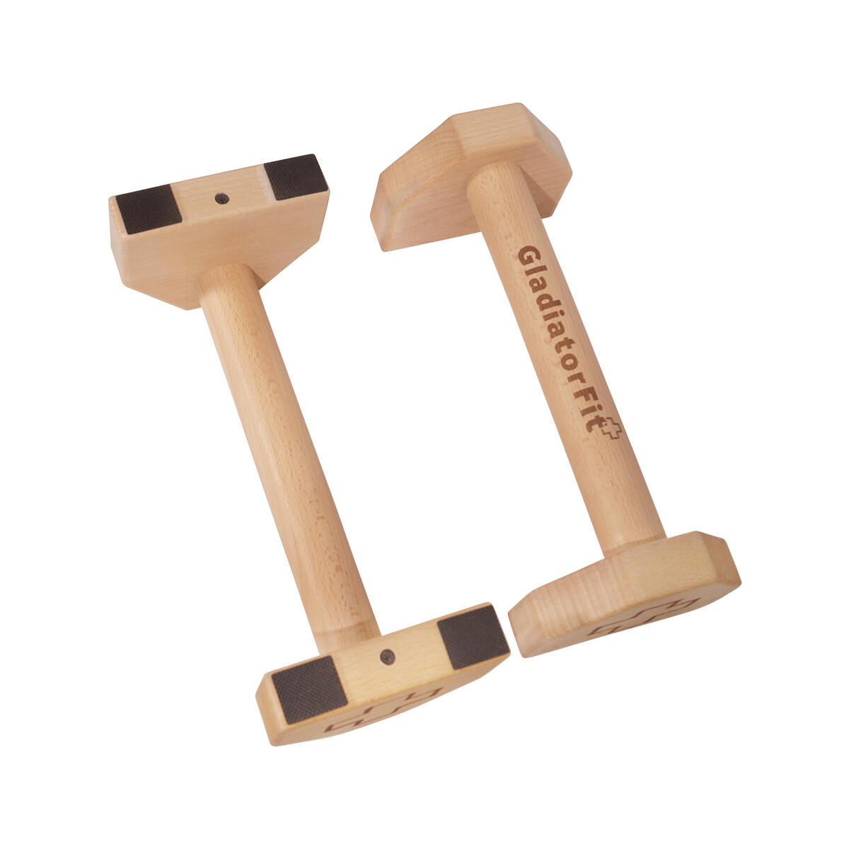 Parallettes en bois GladiatorFit (lot de 2) 2/4