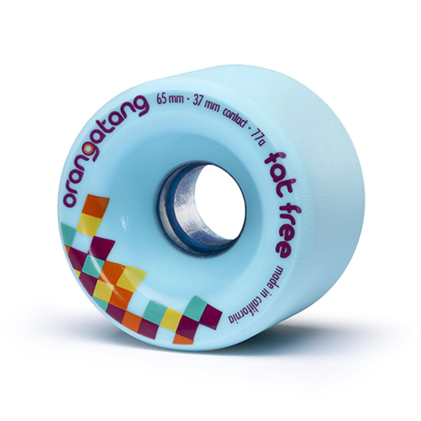Ruedas Skateboard - Sk8 - Fat Free - 65 mm 77a - Orangatang 3/3
