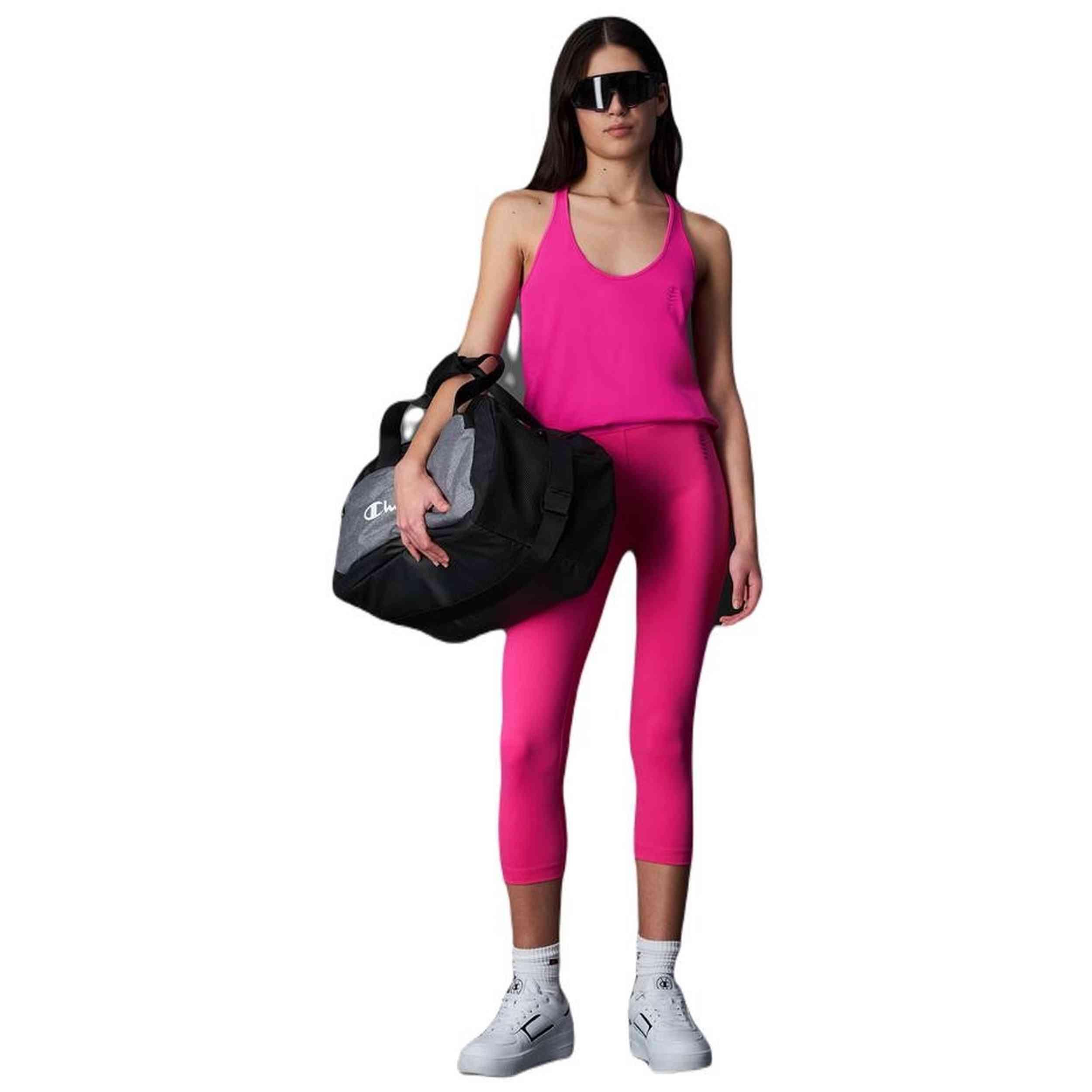 Legging 3/4 Champion Jersey Stretch Rose 3/3