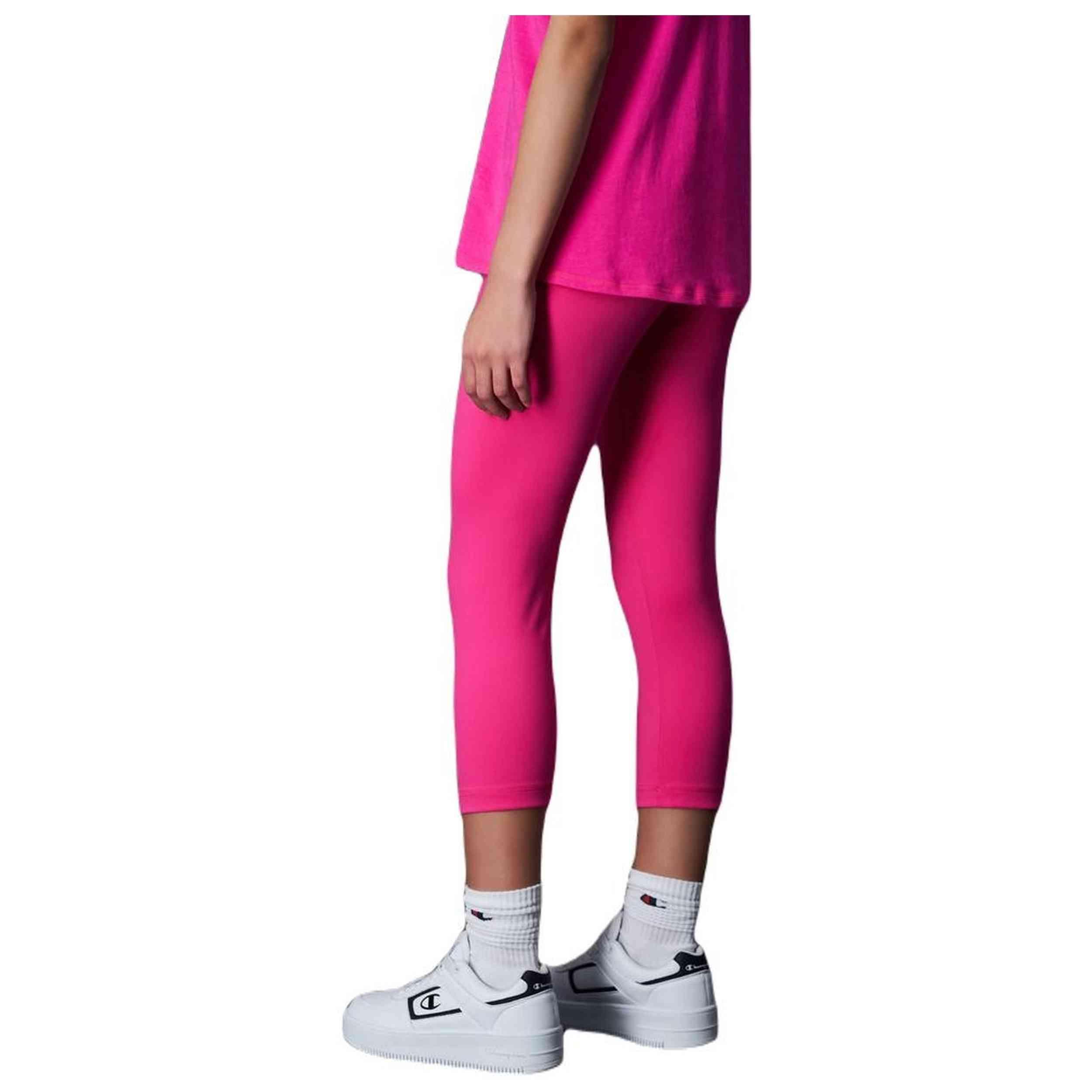 Legging 3/4 Champion Jersey Stretch Rose 2/3
