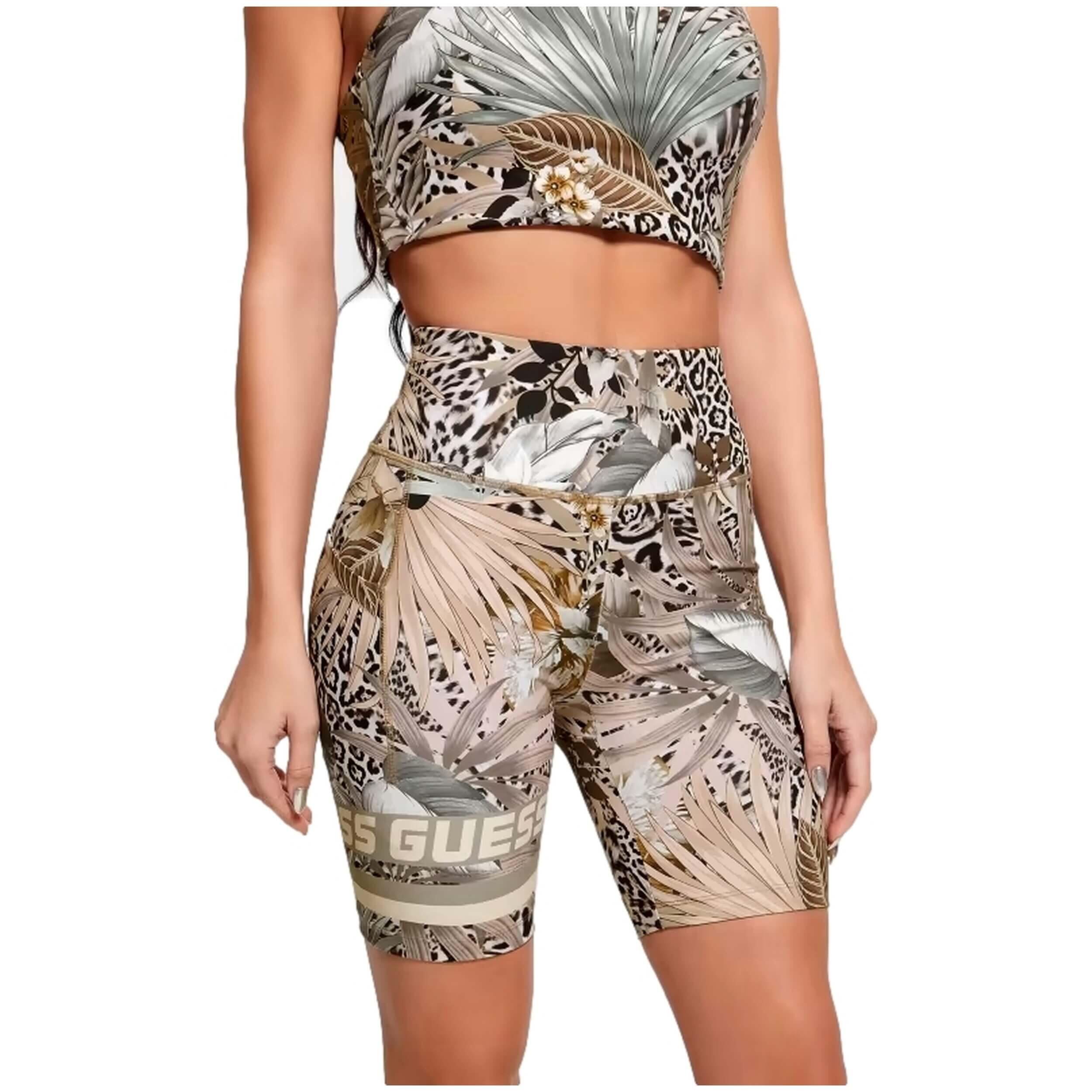 Guess - Collants De Cyclisme Guess Modèle V3gd04mc049p7he Pour Femmes - Cuissard De Vélo - Multicolore - Xs - Decathlon