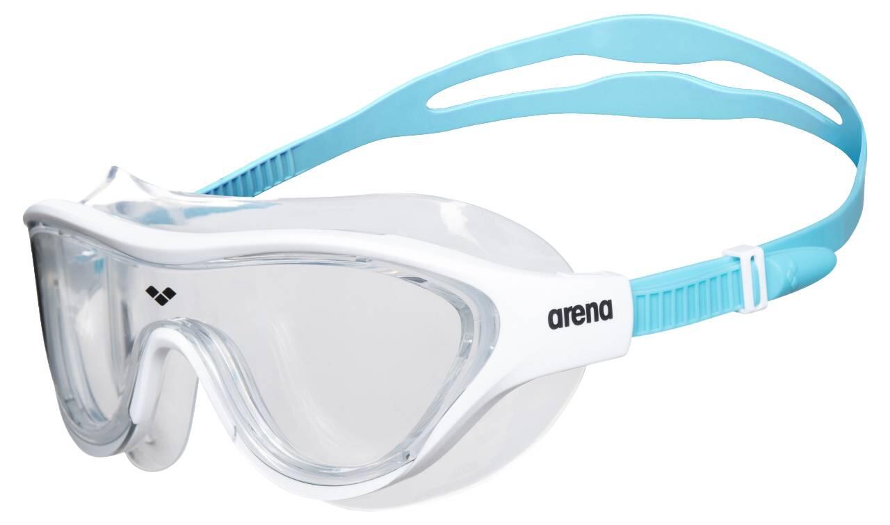 Óculos de proteção Arena Junior The One Mask - Transparente/Branco/Azul Claro 7/7