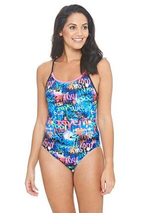 Zoggs Saber Starback Damen-Badeanzug - UK 30 / EU 40