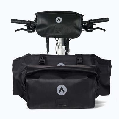 Un set di borse da manubrio per bicicletta ATTABO