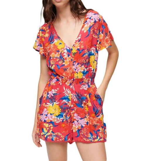 Playsuit de playa para mujer de Superdry en colores veraniegos