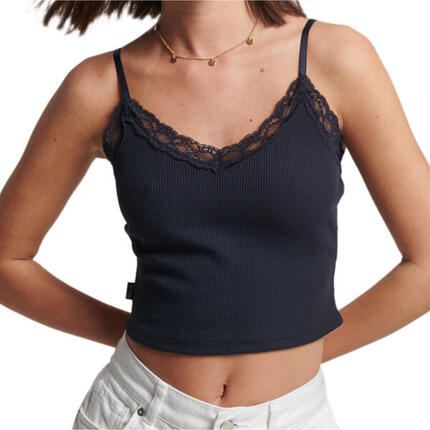 Superdry women's hiking T-shirt Vintage Rib Lave Top