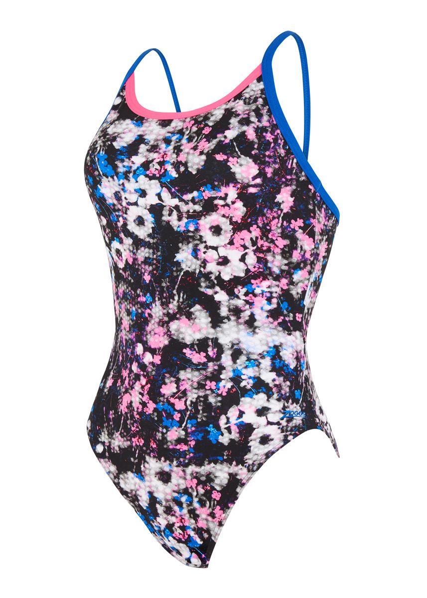 Costume Zoggs Flowerbox Sprintback - Taglia UK 32 5/6
