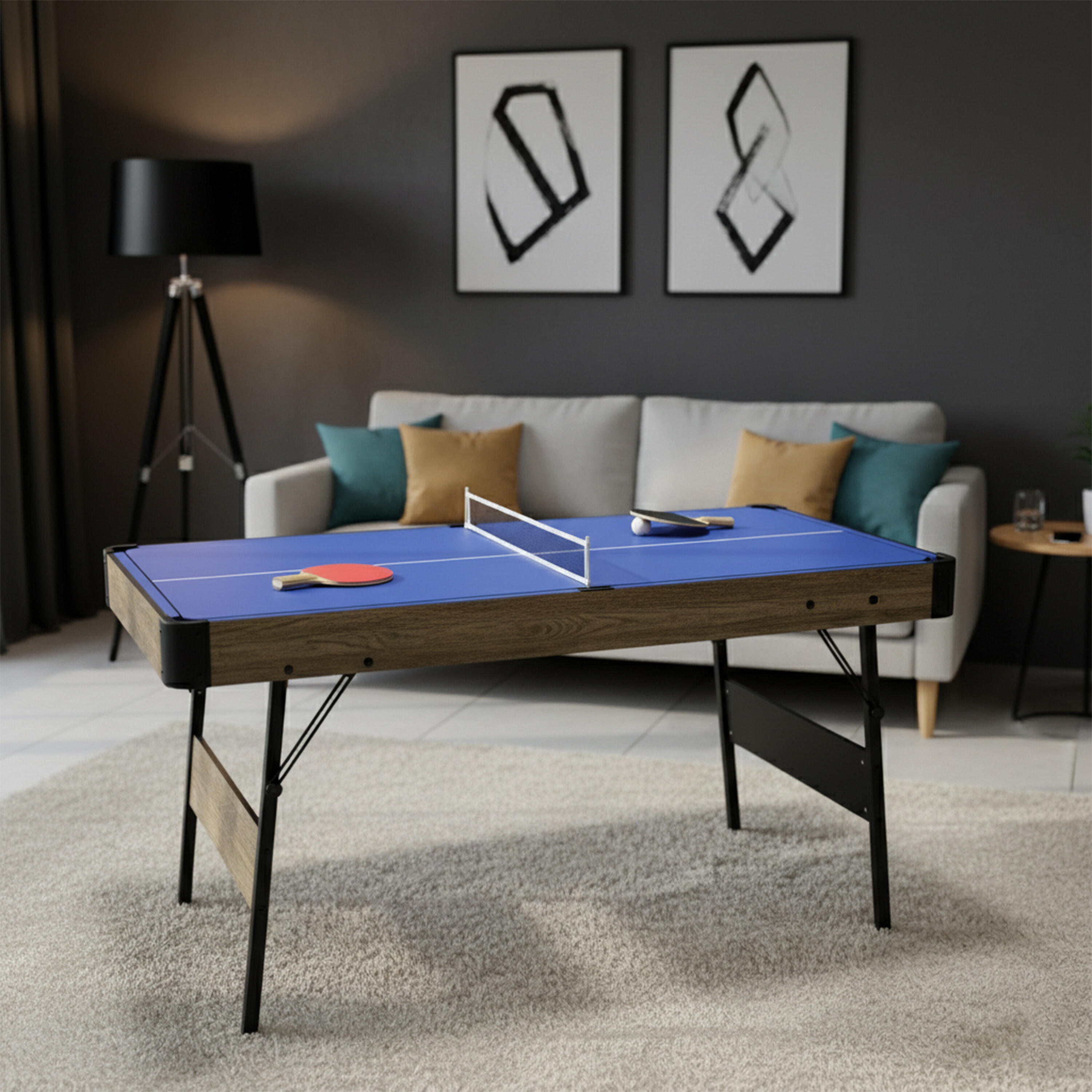 Table Multi Jeux | Billard, Air-Hockey, Ping-Pong 3-in-1 3/7