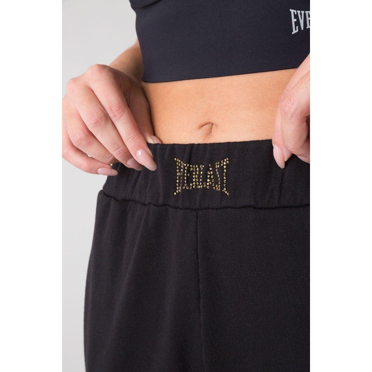 PANTALONES MUJER STAY WILD CON INSERCIONES LATERALES EVERLAST 4/5