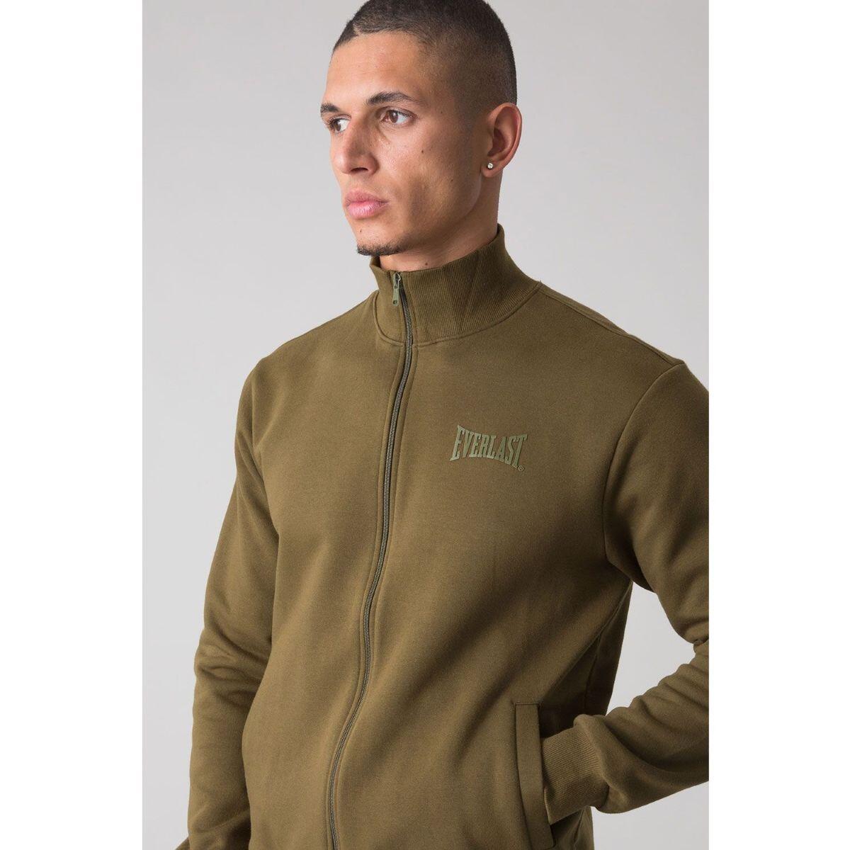 SUDADERA HOMBRE CON CREMALLERA COMPLETA EVERLAST 3/4