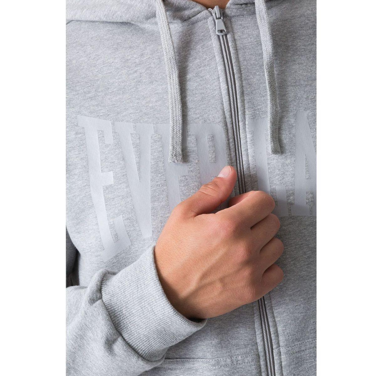 SUDADERA HOMBRE BÁSICA CON CREMALLERA EVERLAST 3/4