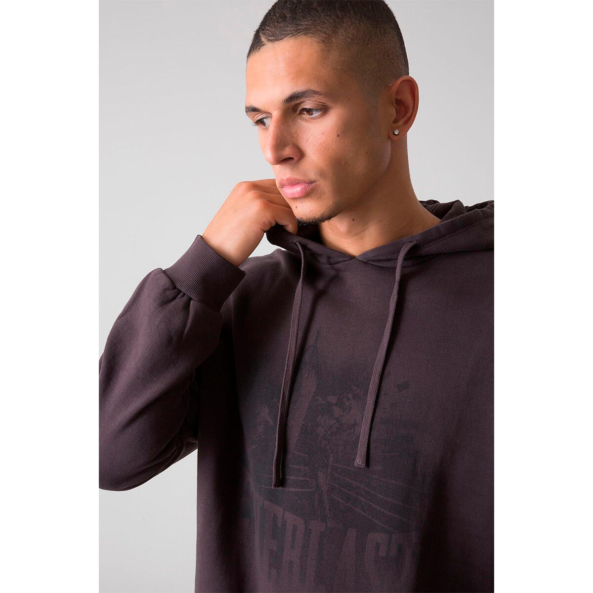 SUDADERA HOMBRE CON CAPUCHA SUNFADED BOXEO EVERLAST 5/5