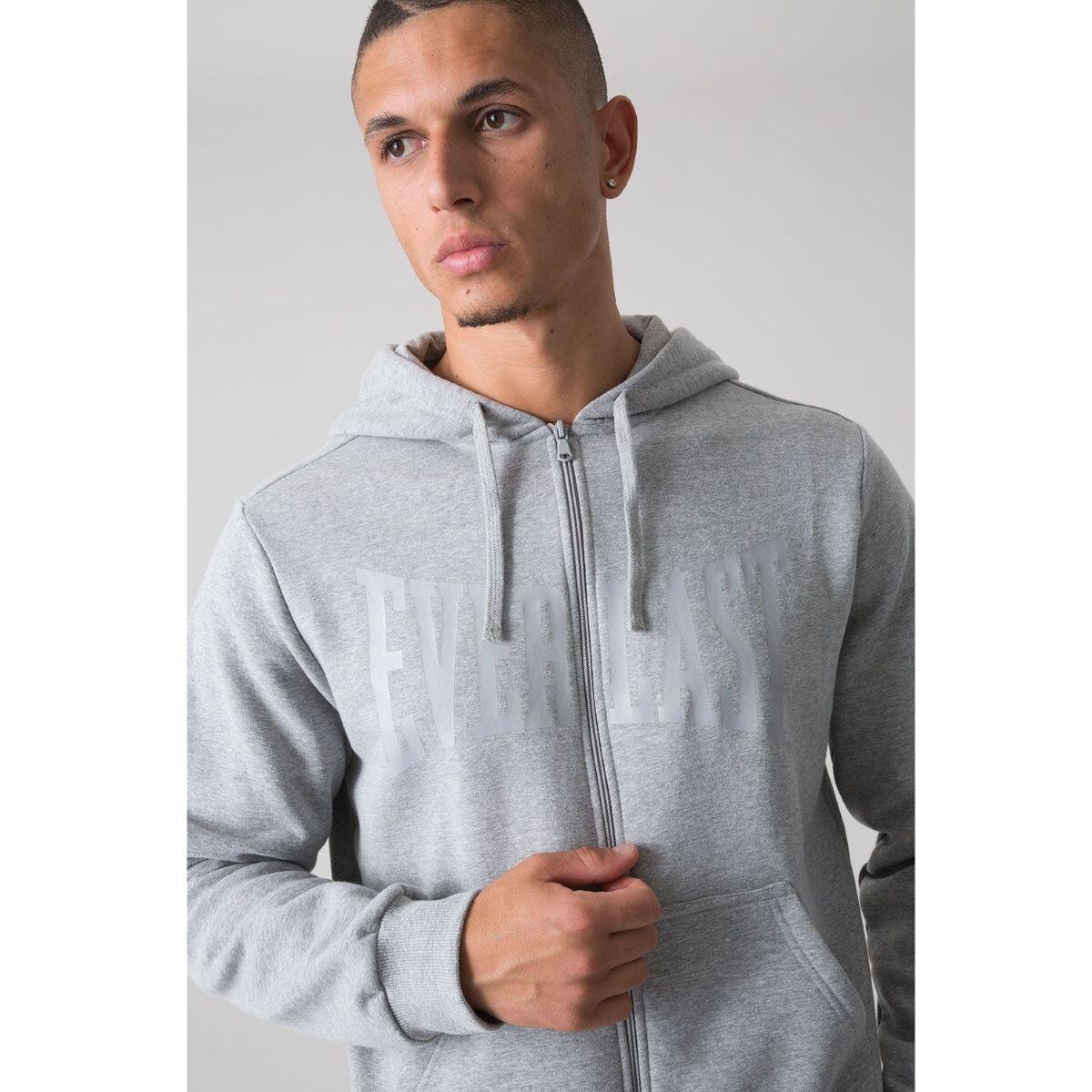 SUDADERA HOMBRE BÁSICA CON CREMALLERA EVERLAST 4/4