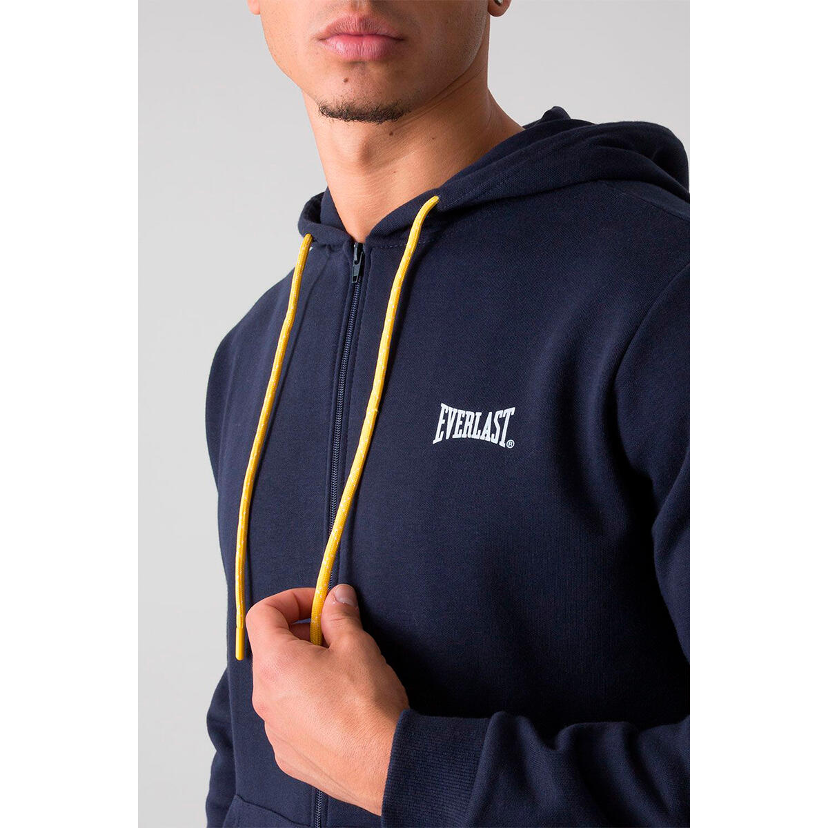 SUDADERA HOMBRE URBAN CULTURE CON CREMALLERA Y CAPUCHA EVERLAST 4/5
