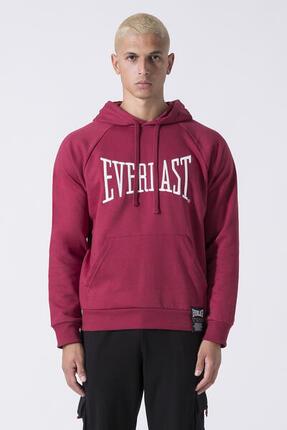SUDADERA HOMBRE CON CAPUCHA Y LOGO EVERLAST