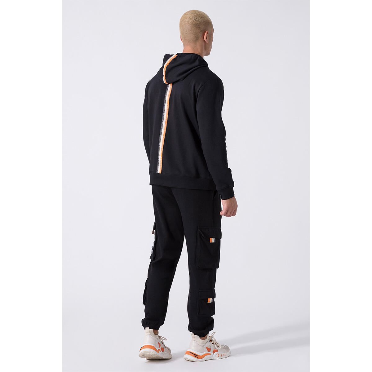 SUDADERA HOMBRE CREMALLERA COMPLETA Y CINTA TRICOLOR TRASERA EVERLAST 2/5