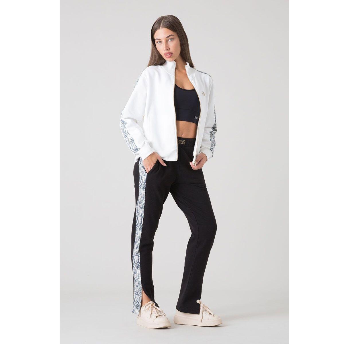 CHAQUETA MUJER CON CREMALLERA COMPLETA Y BANDAS STAY WILD EVERLAST 3/5