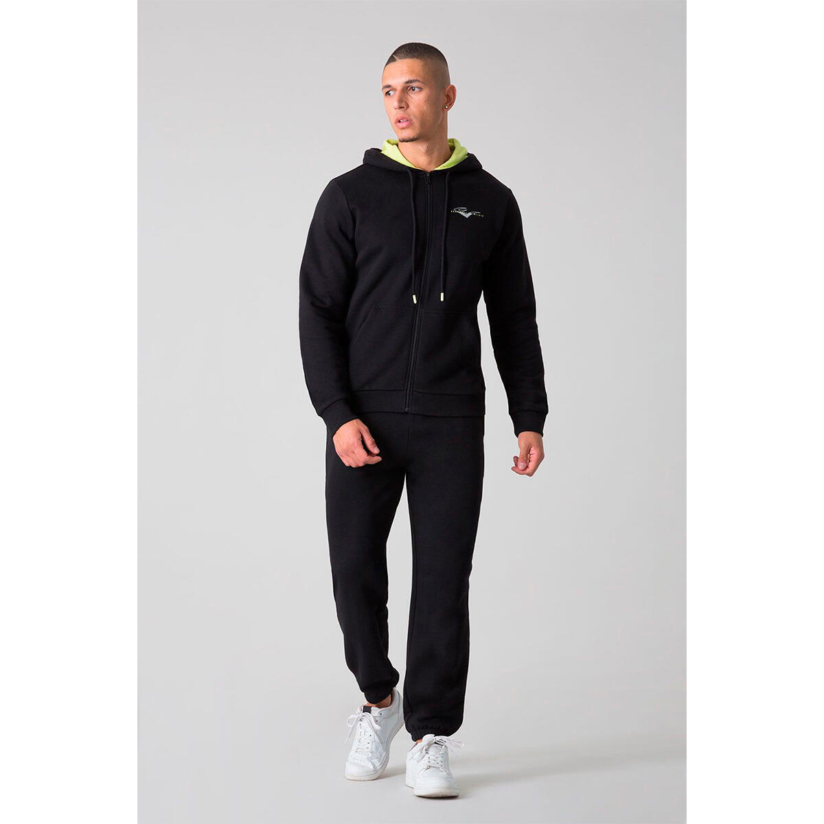 CHAQUETA HOMBRE CON CAPUCHA MOVE ON EVERLAST 3/4