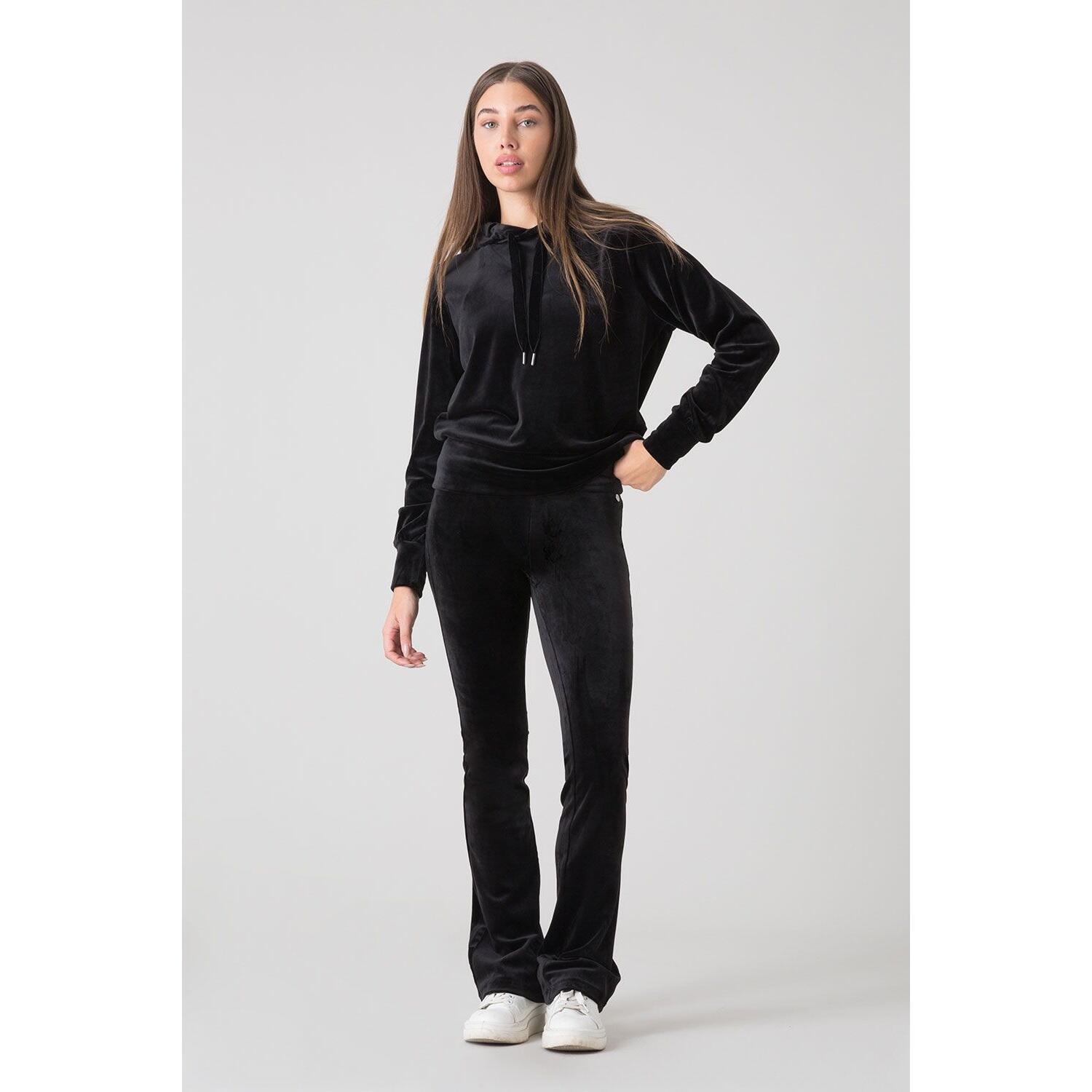 SUDADERA MUJER BÁSICA DE CHENILLA CON CAPUCHA EVERLAST 5/5