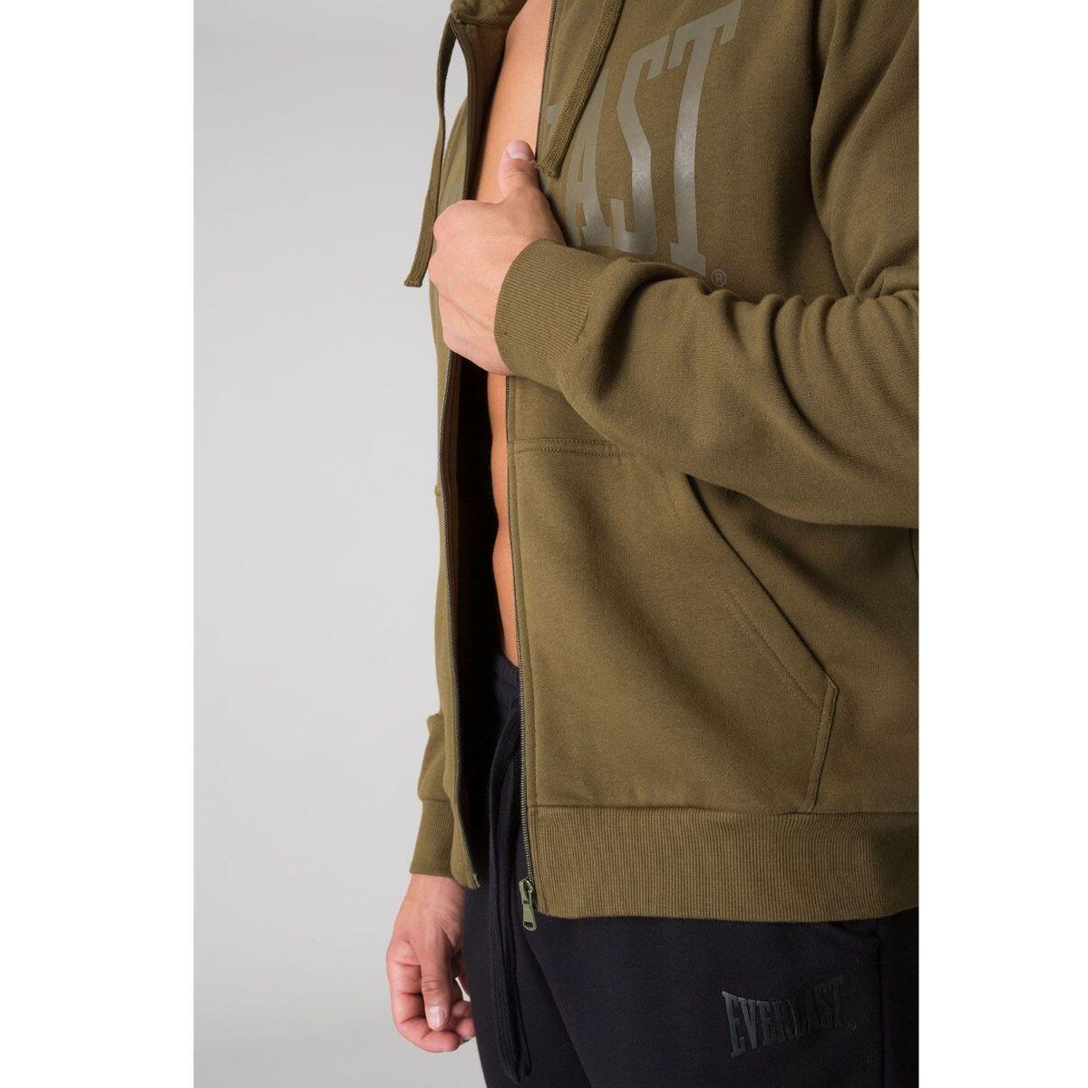 SUDADERA HOMBRE BÁSICA CON CREMALLERA EVERLAST 4/4