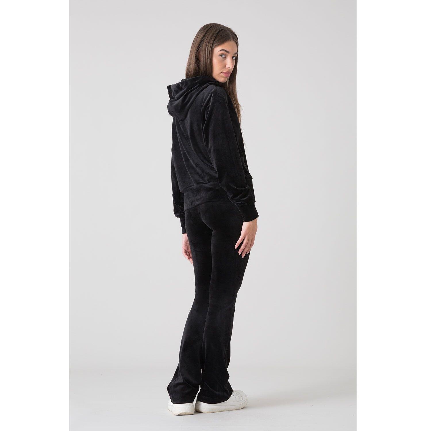 SUDADERA MUJER BÁSICA DE CHENILLA CON CAPUCHA EVERLAST 4/5
