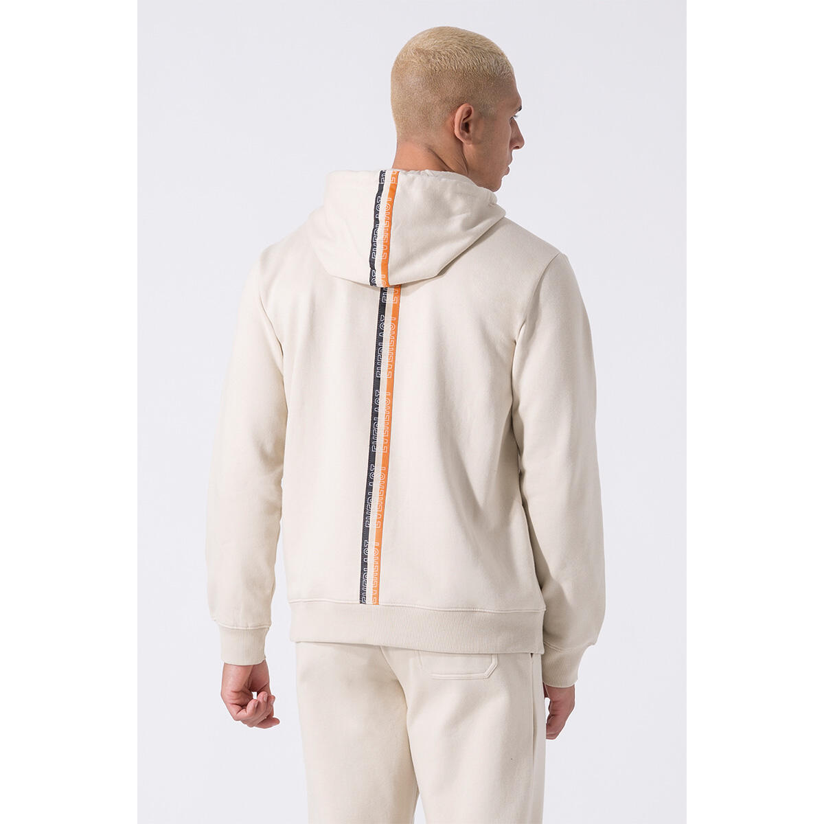 SUDADERA HOMBRE CREMALLERA COMPLETA Y CINTA TRICOLOR TRASERA EVERLAST 2/5