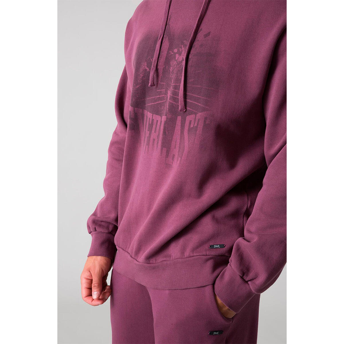 SUDADERA HOMBRE CON CAPUCHA SUNFADED BOXEO EVERLAST 4/5