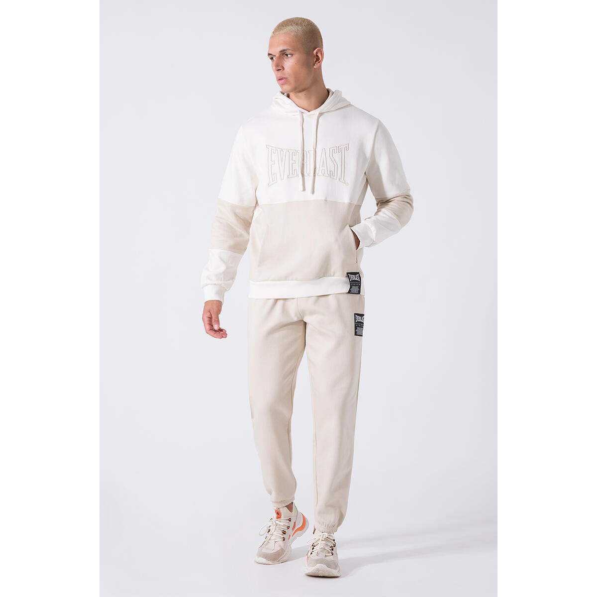 SUDADERA HOMBRE CON CAPUCHA FELPA EVERLAST 2/6