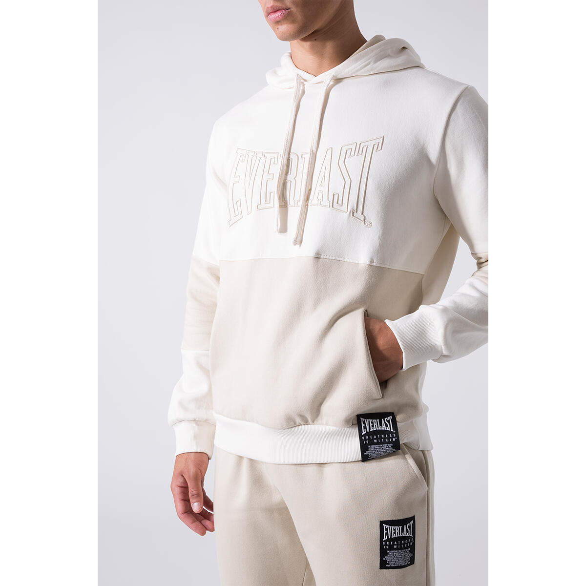SUDADERA HOMBRE CON CAPUCHA FELPA EVERLAST 4/6