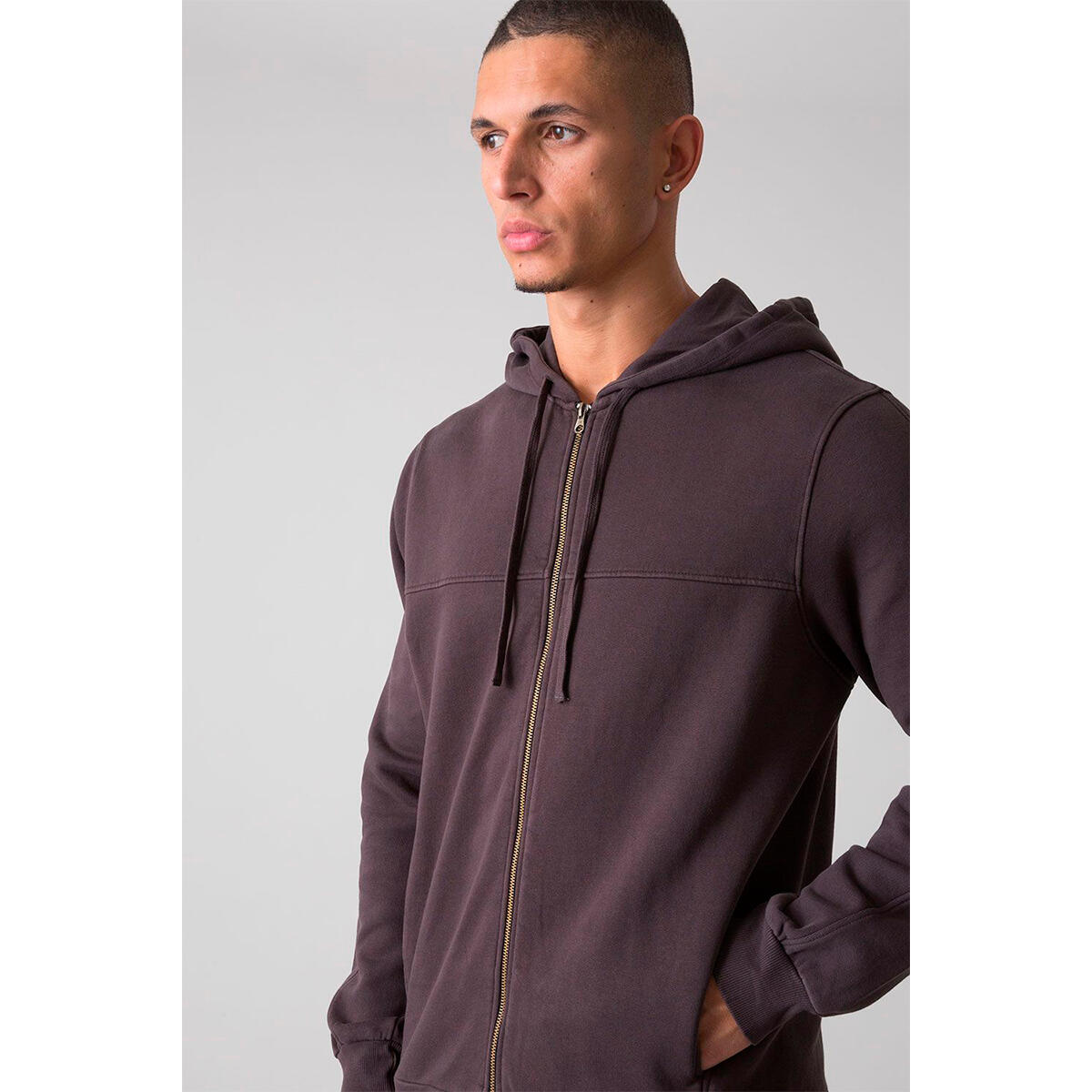 CHAQUETA HOMBRE CON CAPUCHA FULL ZIP SUNFADED EVERLAST 5/5