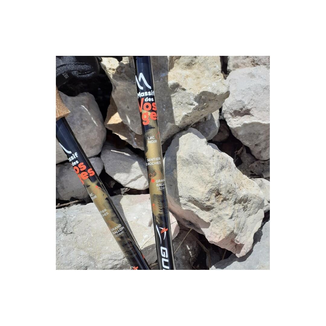 Paire de bâtons de Randonnée télescopiques Alu - GUIDETTI Massif des Vosges 6/6