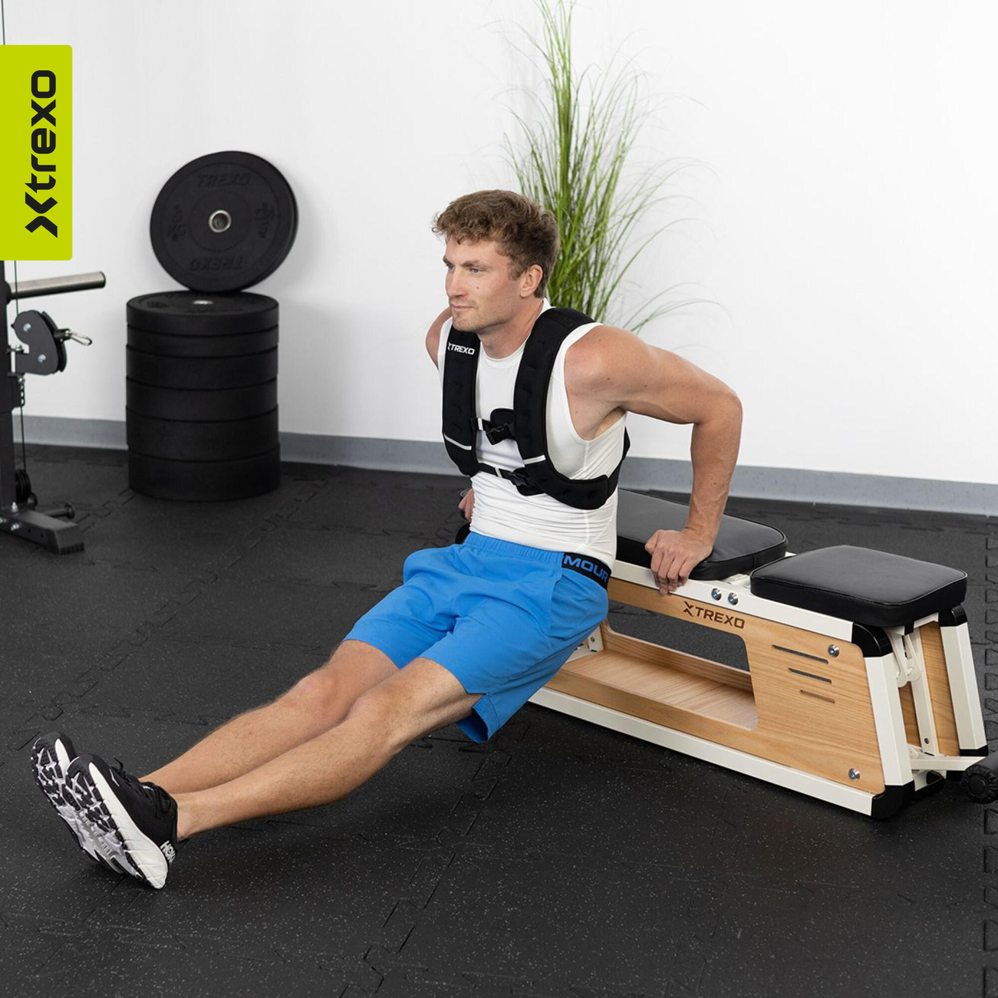 XTREXO verzwaard trainingsvest 7/7