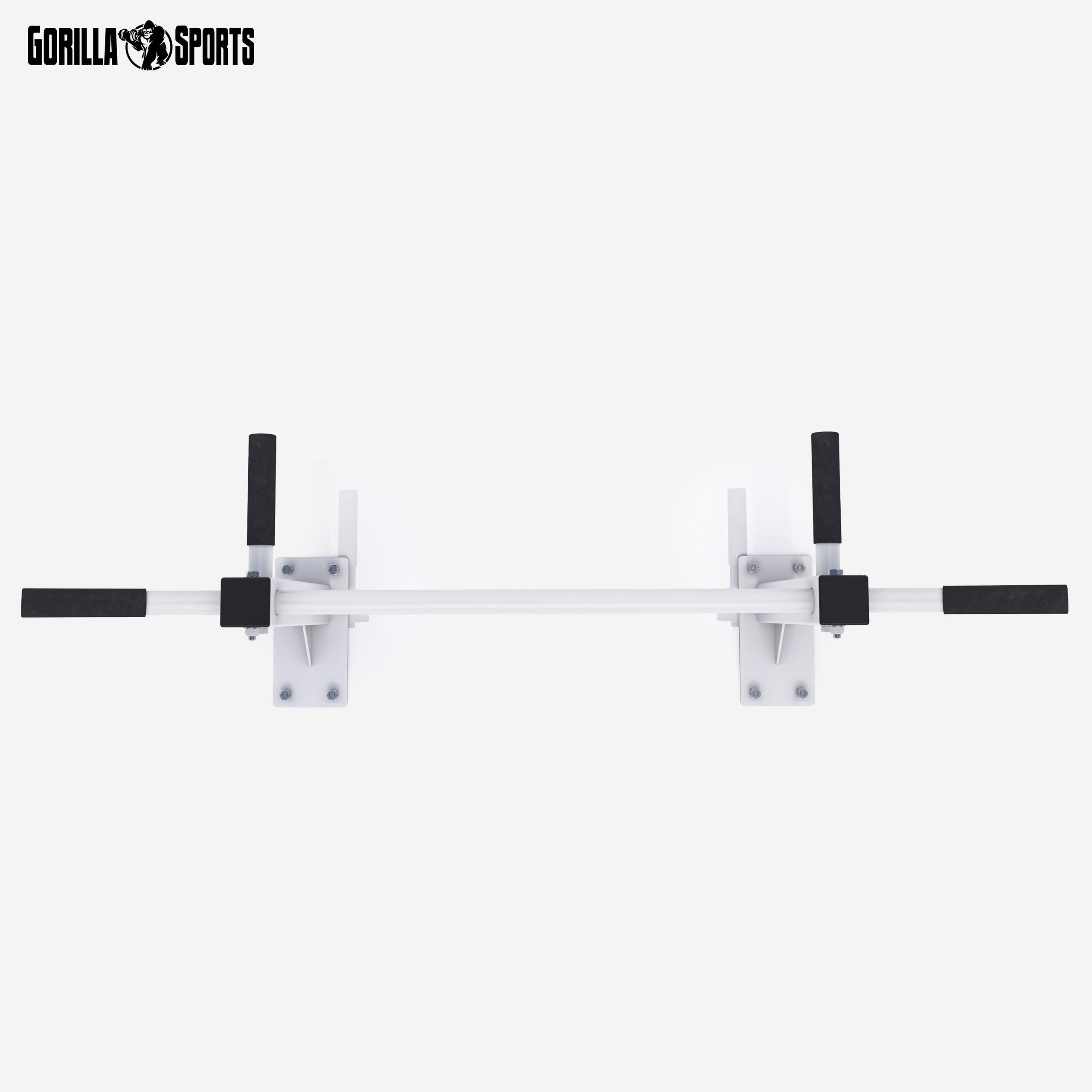 BARRE DE TRACTION POUR PLAFOND | MUSCULATION | COLORIS BLANC 4/7