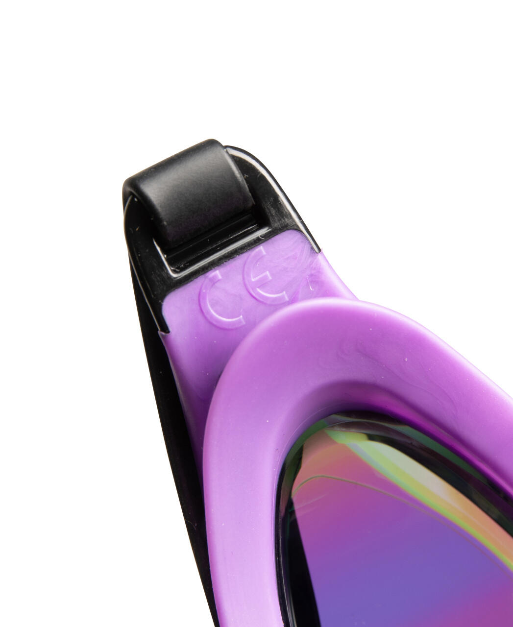 Lunettes de natation verres miroirs Arena Cobra Core Swipe Mirror Emerald/Plum/B 7/7