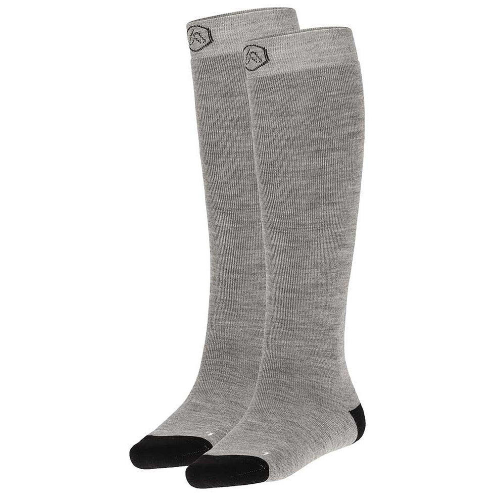 Skisokken kind - Plain - Unisex - Blauw - 27/30 - 6-Pack - Voordeelpakket 2/4