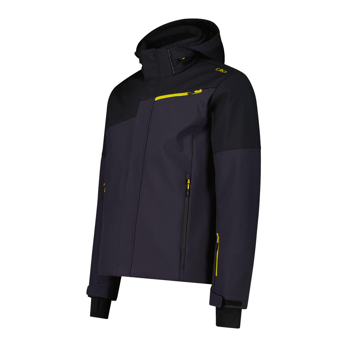 Vestes De Ski Homme - CMP Jacket Fix Hoody Ski - Black 4/7