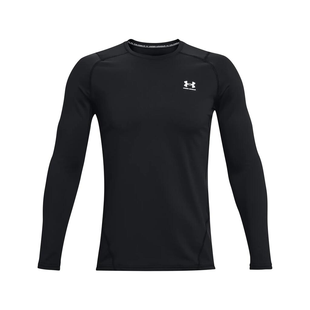 Under Armour ColdGear® Lycra Дълъг ръкав Тениска Черен