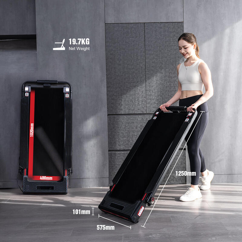 Bandă de alergare pliabilă - ZX2S - înclinare 13,41% - 3 poziții-1400W - 8 km/h