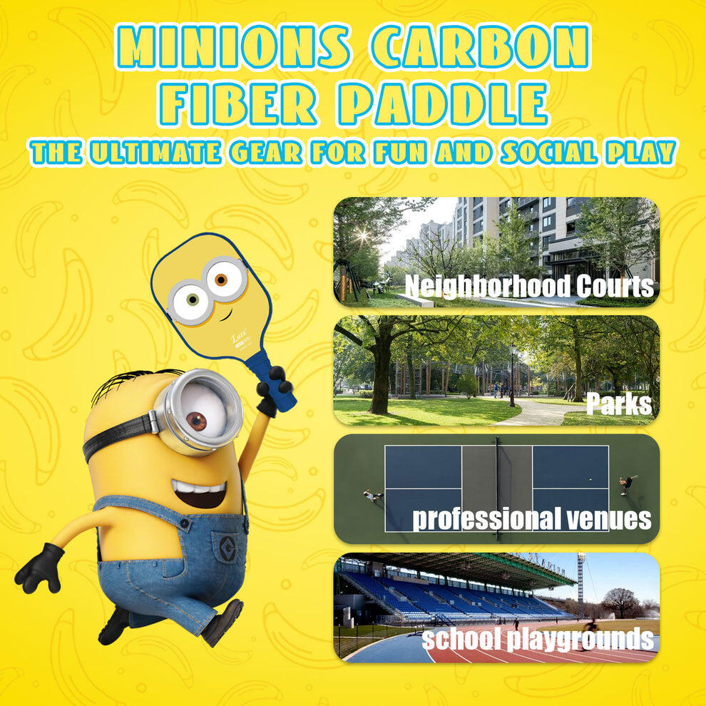 Luzzpickleball Kids Racket-Minions