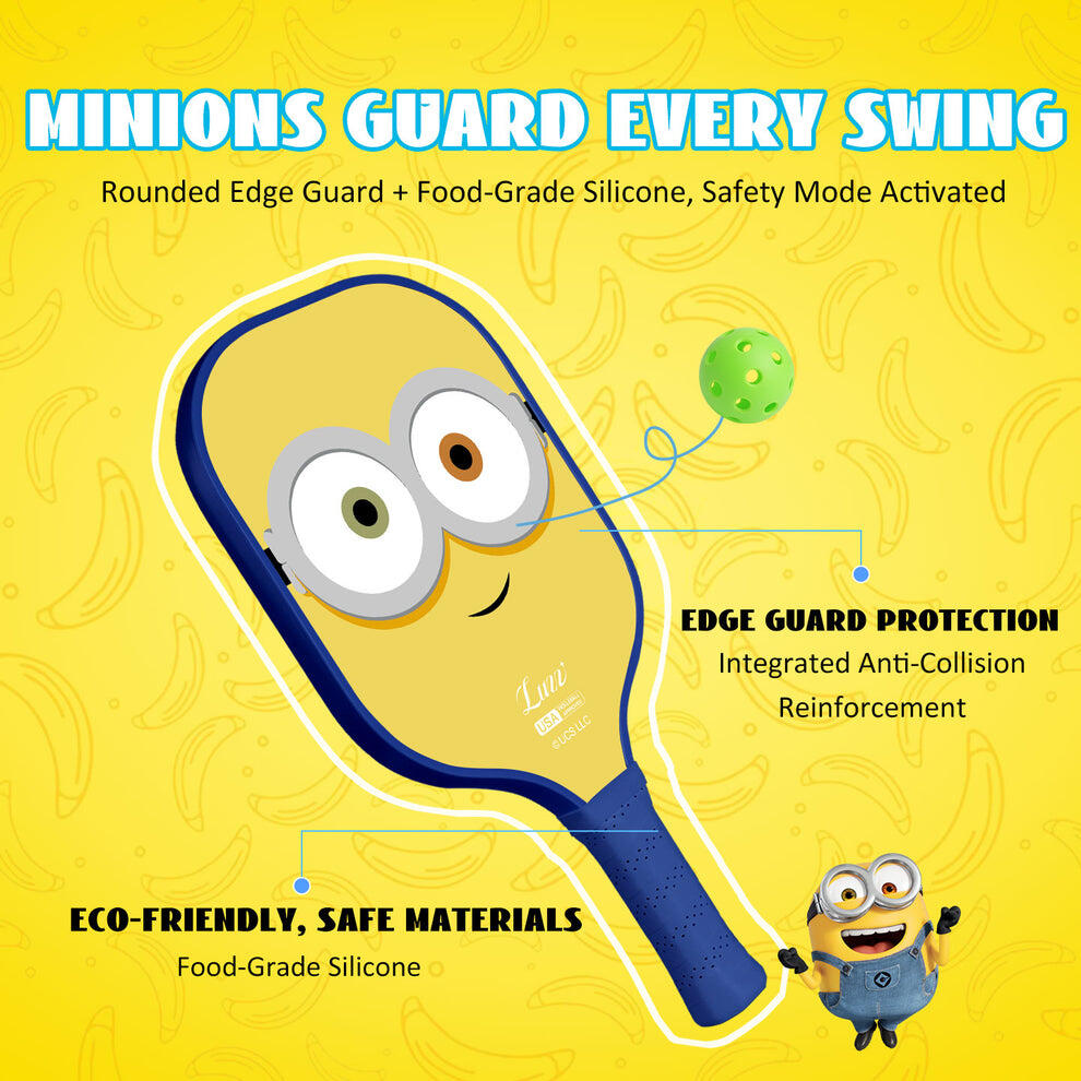 Minions Racket Luzzpickleball Kids Racket-Minions